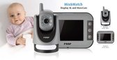 Mix&Match SET XL beweegbare camara met video-monitor (XL-ouderunit)