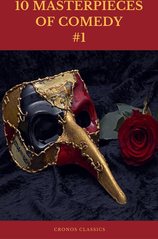 Omslag van 10 MASTERPIECES OF COMEDY #1 (Cronos Classics)