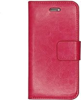 Mjoy Leren Magnetische Wallet iPhone 6(s) plus - Roze