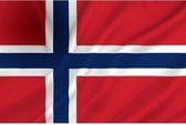 Dokkumer Vlaggen Centrale - Noorse vlag - 100 x 150 cm