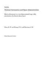 Mesh Refinement in a Two-Dimensional Large Eddy Simulation of a Forced Shear Layer