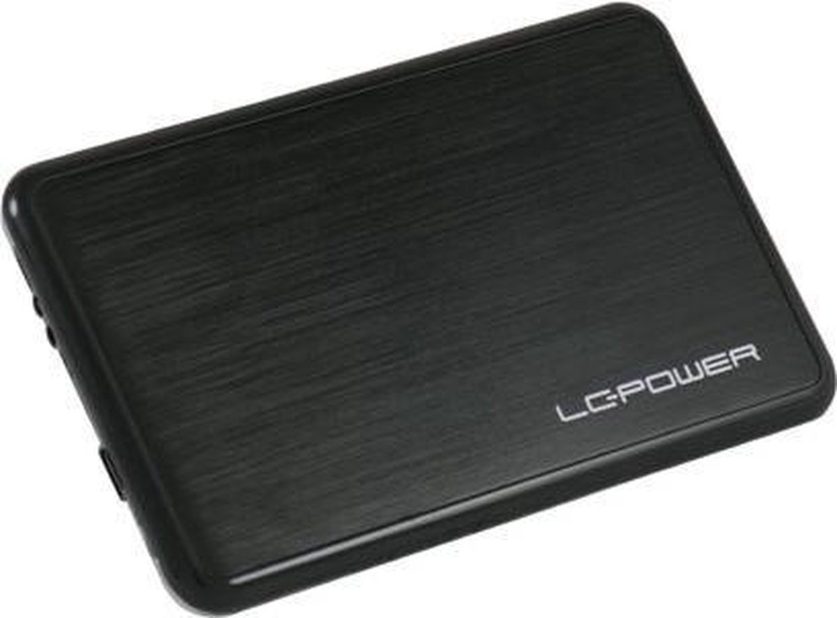 LC-Power LC-PRO-25BUB behuizing voor opslagstations 2.5'' HDD-behuizing Zwart