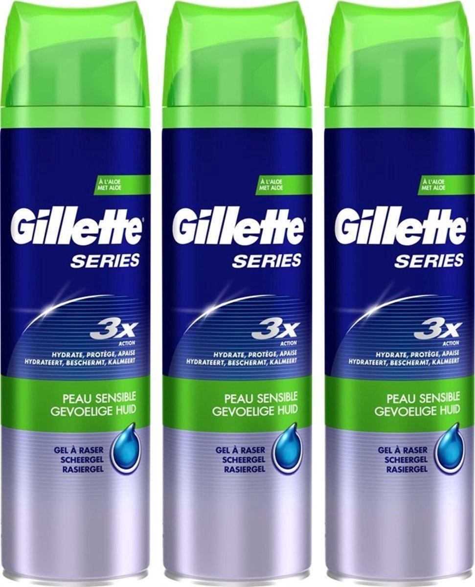 bol.com | Gillette Series Sensitive Scheergel - 200ml