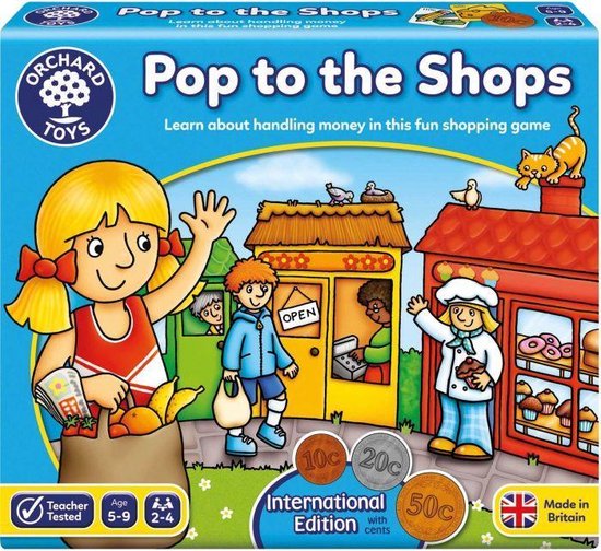 Thumbnail van een extra afbeelding van het spel Orchard Toys International Pop To The Shops