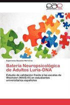 Bateria Neuropsicologica de Adultos Luria-DNA