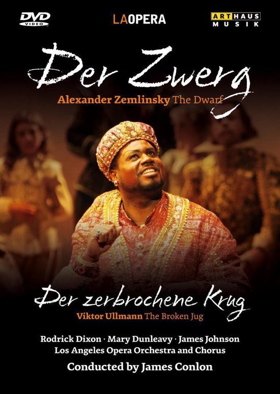 Cover van de film 'Alexander von Zemlinsky/Viktor Ullmann - Der Zwerg/Der Zerbrochene Krug'