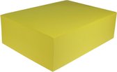 3x Gekleurd tekenpapier geel
