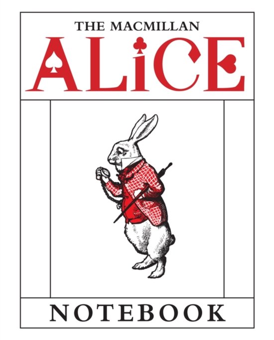 Alice Notebook 1 White Rabbit, Lewis Carroll | 9781509810406 | Boeken ...