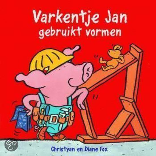 Cover van het boek 'Varkentje Jan gebruikt vormen'