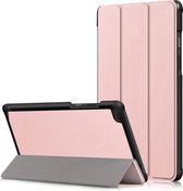 Tri-Fold Book Case - Lenovo Tab E8 Hoesje - Rose Gold