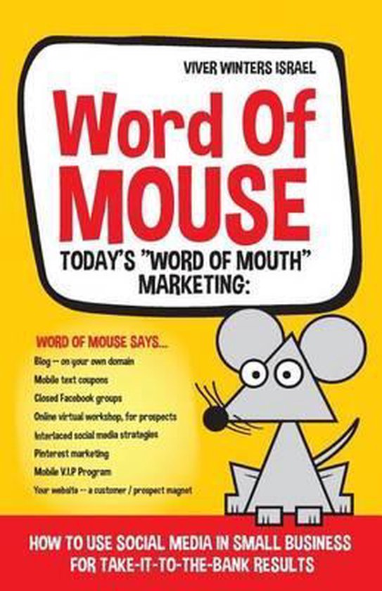 Word of MOUSE - Today's "Word of Mouth" Marketing - cover