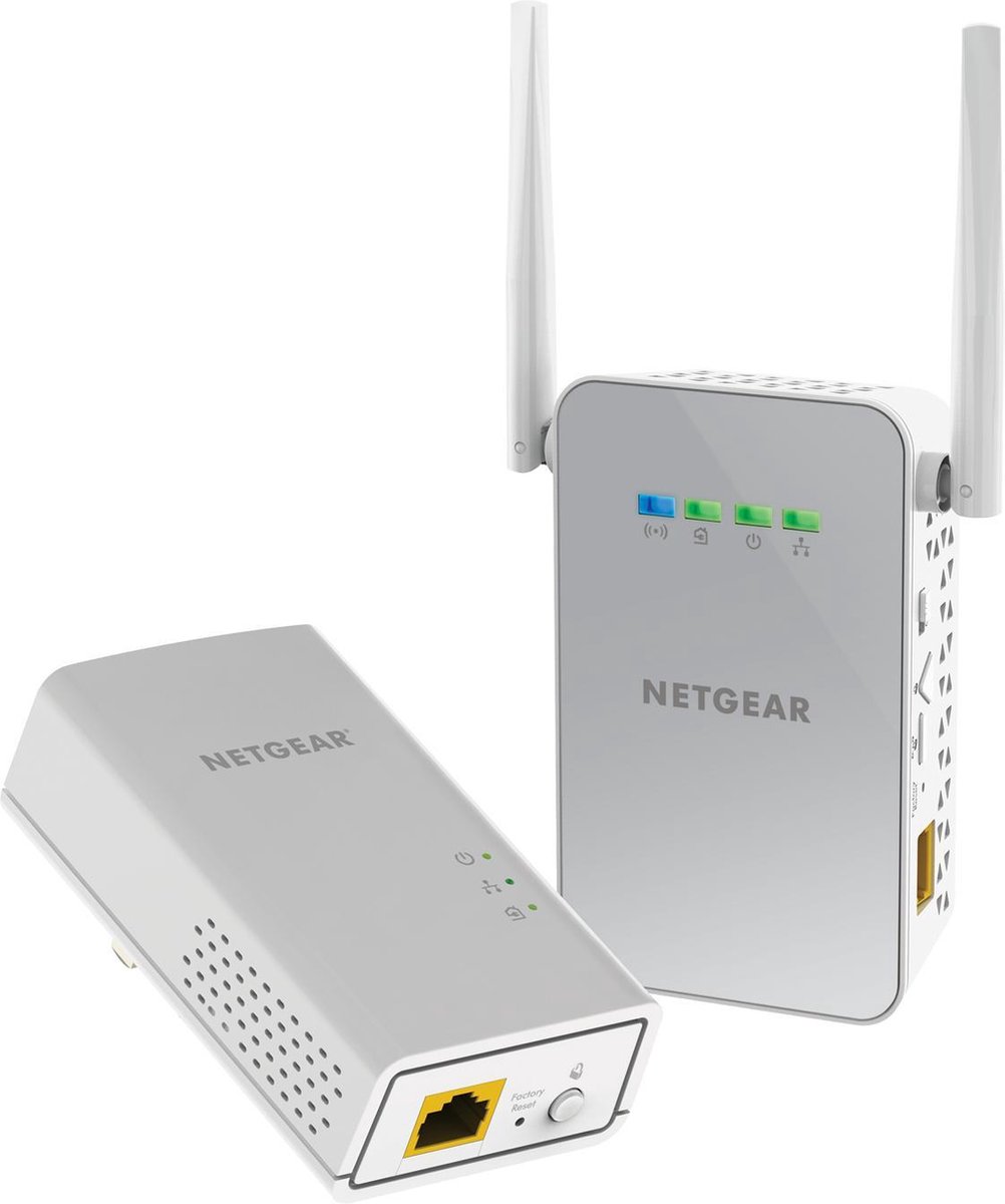 NETGEAR Nighthawk PLW1000 - Wifi Powerline - 2 Stuks