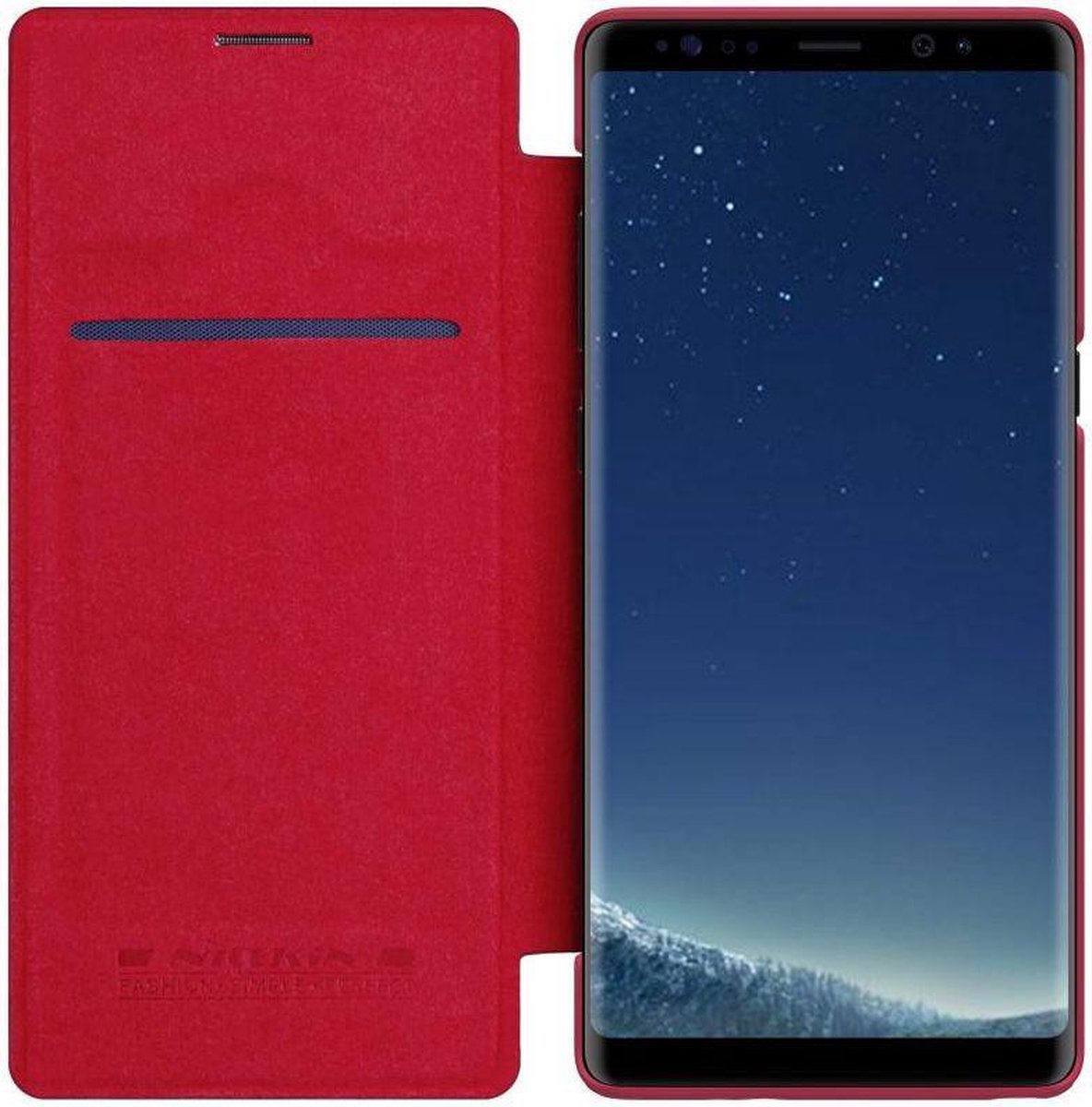 Nillkin Qin Book Case Samsung Galaxy Note 8 Rood
