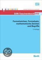 Formelzeichen, Formelsatz, Mathematische Zeichen und Begriffe