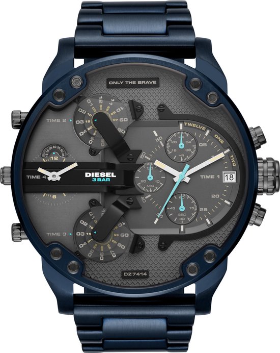 Nieuw bol.com | Diesel Blauw Mannen Horloge DZ7414 MX-61