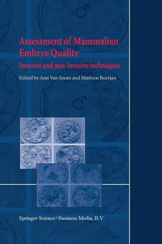 Assessment of Mammalian Embryo Quality - cover