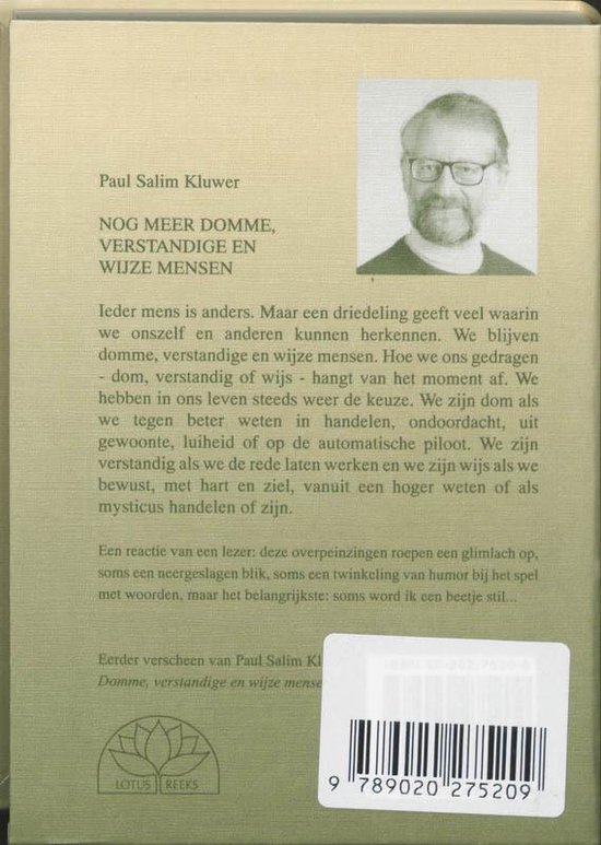 Nog Meer Domme, Verstandige En Wijze Mensen - Paul Kluwer | Do-index.org