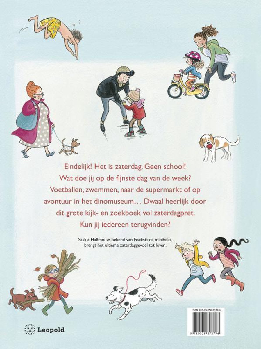 Zaterdag - back cover