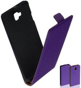 TCC Luxe Leder hoesje LG L9-2 Flip Case/Cover - Paars - D605