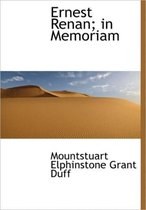 Ernest Renan; In Memoriam