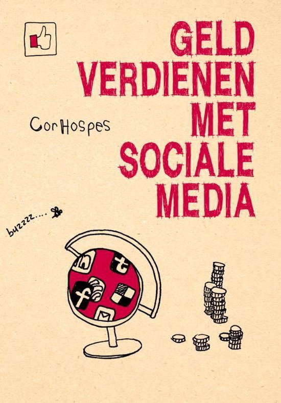 Cover van het boek 'Geld verdienen met sociale media' van Cor Hospes
