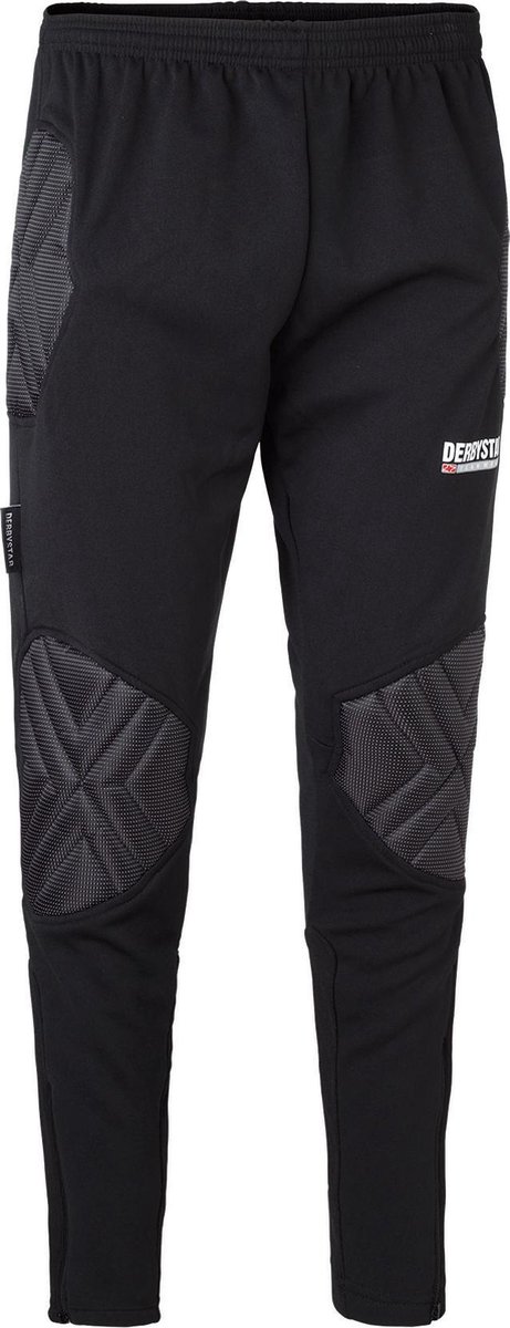 Derbystar Keepersbroek Nico Pro II Heren  Sportbroek performance - Maat M  - Unisex - zwart