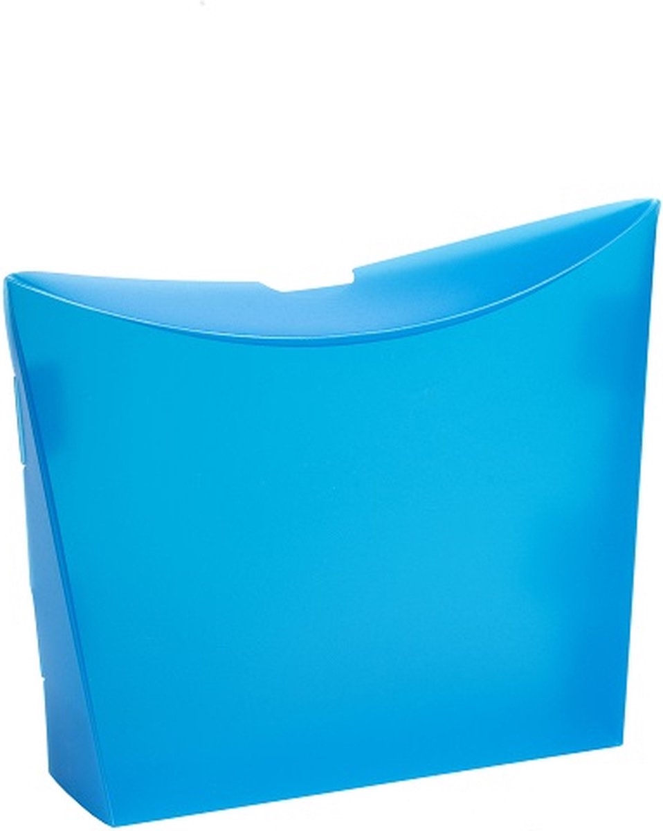 Cadeaudoos BUDGET dozen 13,5x13,5x4 cm BLAUW (100 stuks)