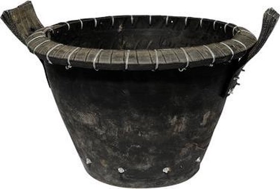Mand Zwart Rubber Vietnam |Plantenpot Pot voor buiten | Pot Rubber voor planten | bol.com