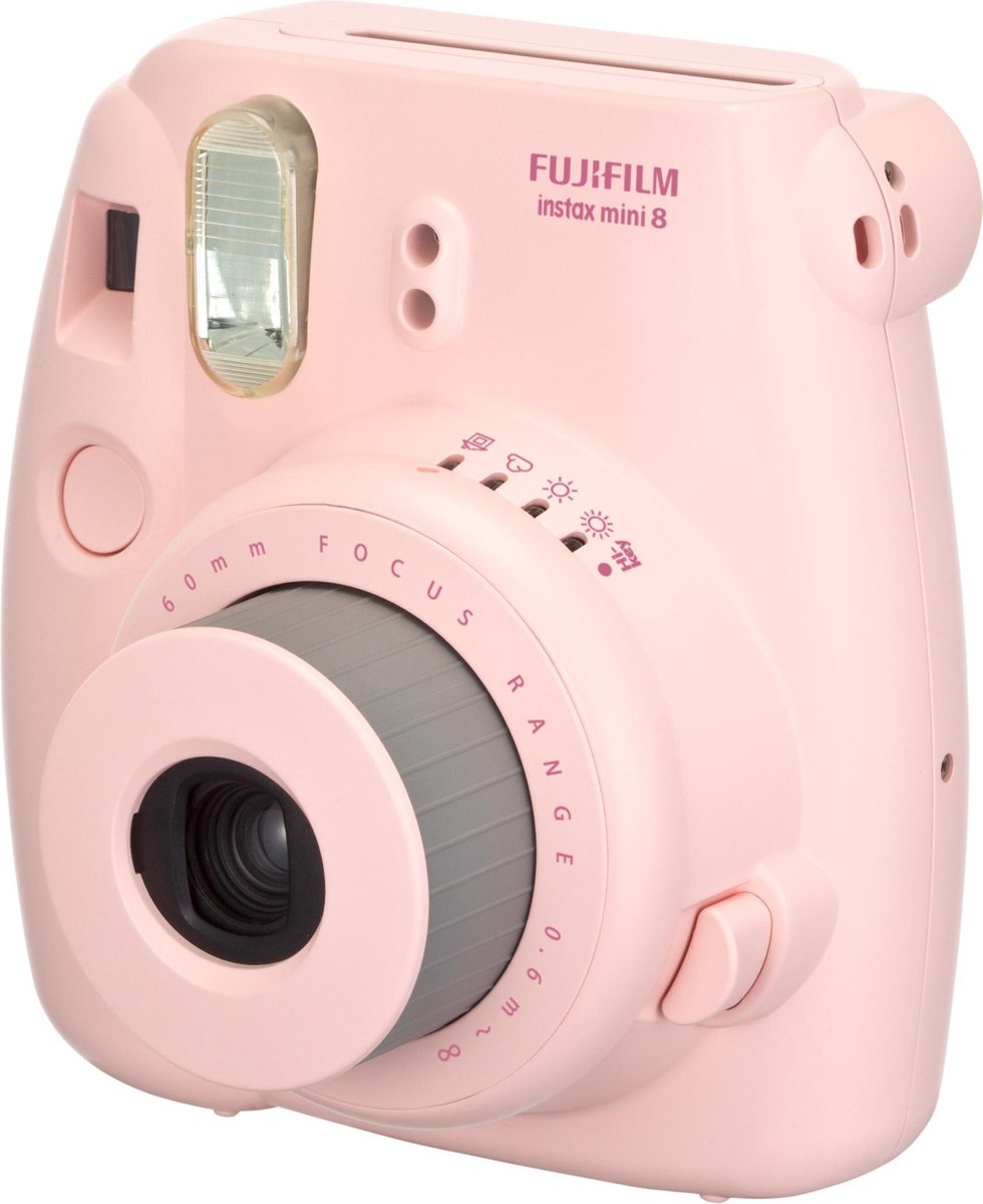 Woud Materialisme cabine Fujifilm Instax Mini 8 - Roze | bol.com