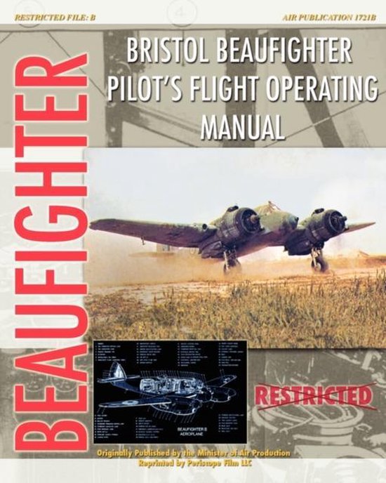 Bristol Beaufighter Pilot's Flight Operating Instructions - cover