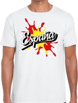 Espana/Spanje t-shirt spetter wit voor heren S