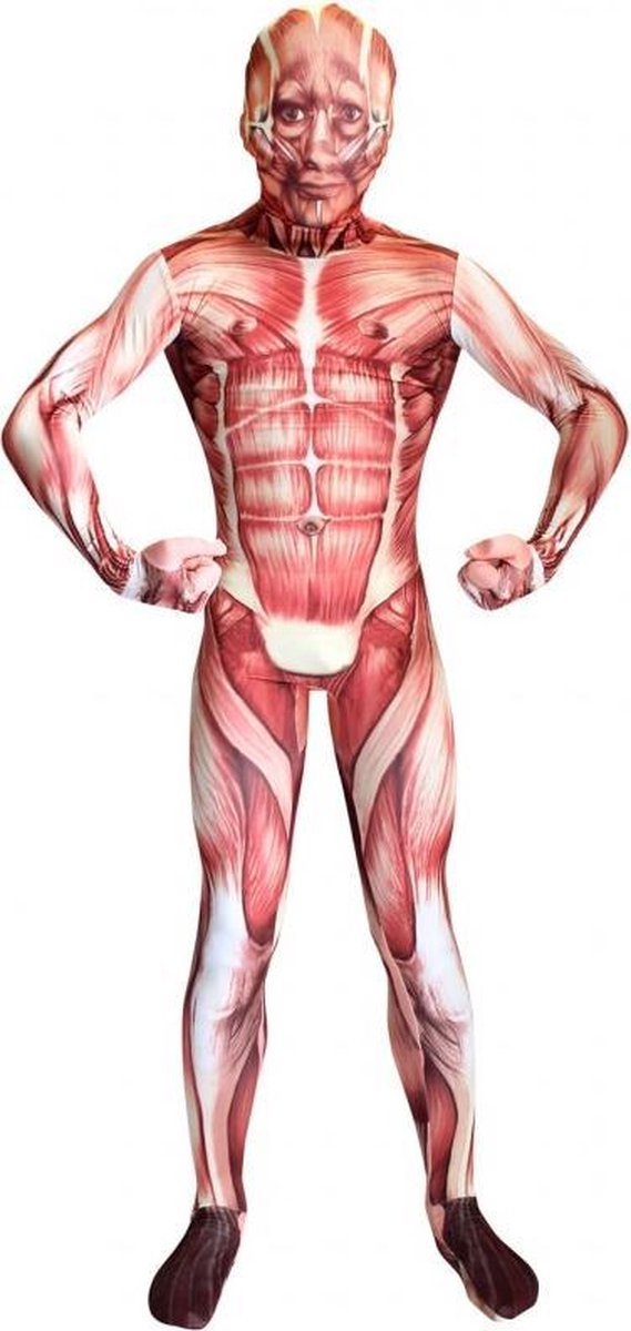 Morphsuits™ Muscle Morphsuit - SecondSkin - Verkleedkleding - 176/184 cm