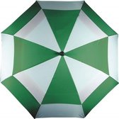 Golfparaplu groen/wit
