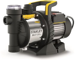 Stanley Zelfaanzuigende pomp, 1300 W, tuinpomp, roestvrij staal, 4500 l/h, IPX4, waterdicht, waterfilter