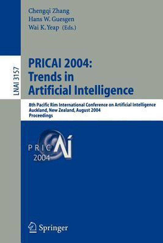 PRICAI 2004 Trends in Artificial Intelligence 9783540228172 Boeken