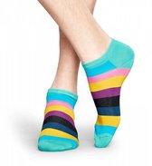 Happy Socks Sneaker Low Sock Stripes Blauw, Maat 36-40