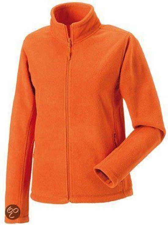 Oranje fleece vest volwassenen L | bol