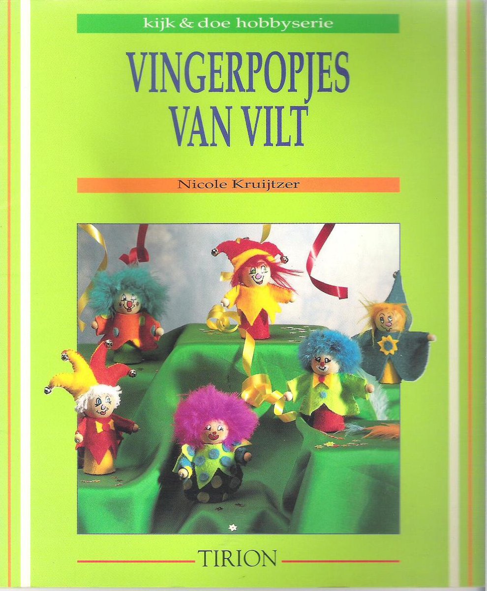 Vingerpopjes van vilt, | 9789051214703 | Boeken bol.com