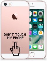 iPhone SE | 5S Uniek TPU Hoesje Finger DTMP