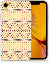 Siliconen Hoesje Geschikt voor iPhone XR Aztec Yellow