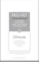 PRO-VET Dog Ultimate - voedselallergie - voedselintolerantie - atopie - hartfalen