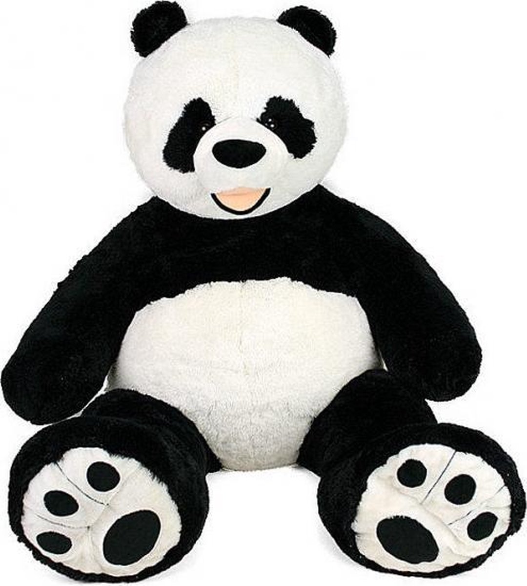 op vakantie Anemoon vis Oefening Pluche reuzen panda knuffel 150 cm | bol.com