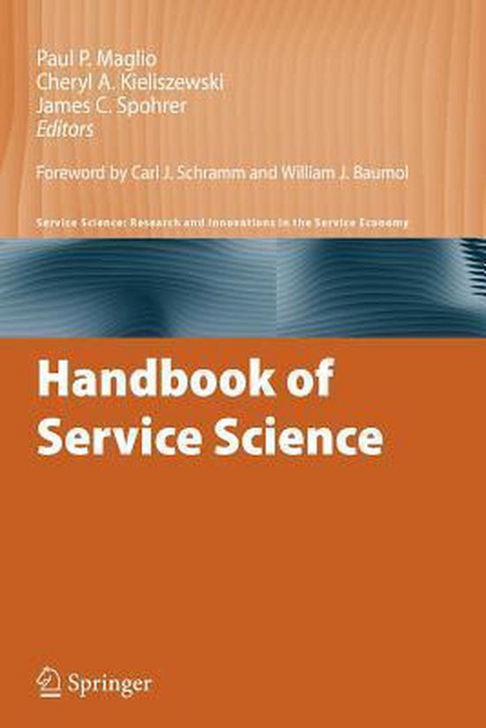 Handbook of Service Science - cover