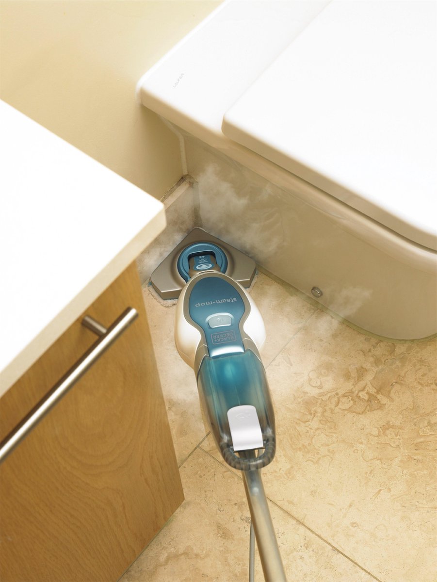Black & Decker STEAM MOP™ DELUXE met deltavoet en digitale AutoSelect™ technologie in de handgreep – foto 8