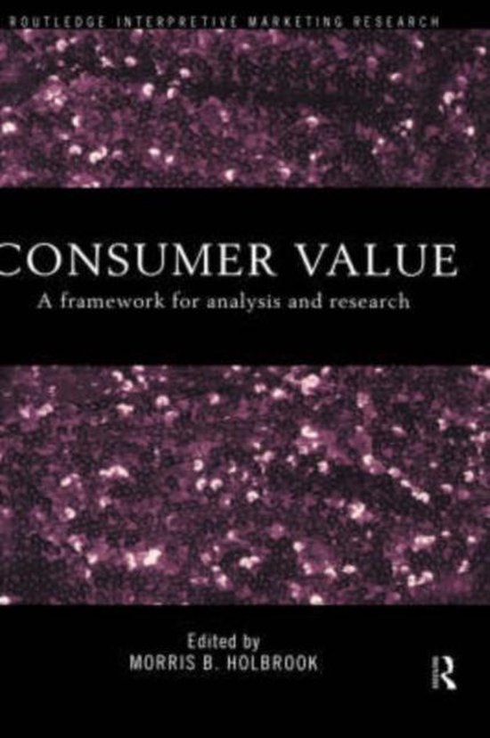 Consumer Value - cover