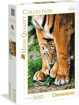 Clementoni Legpuzzel - High Quality Puzzel Collectie - Bengal Tiger - 500 stukjes, puzzel volwassenen