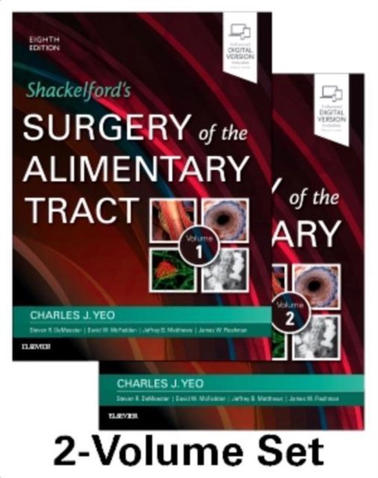 Shackelford's Surgery of the Alimentary Tract, 2 Volume Set - cover