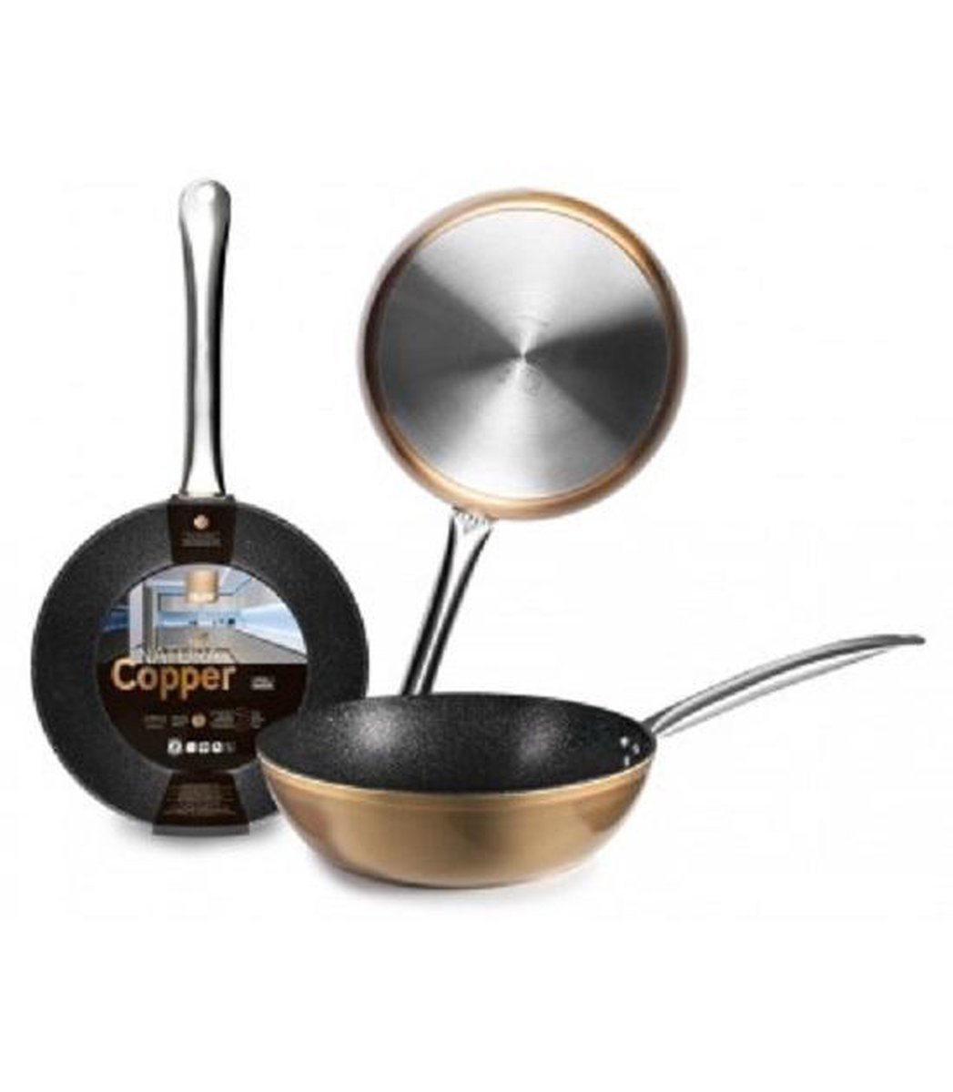 Ibili Natura Copper Diepe Braadpan Ø 24 cm