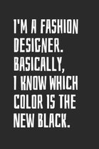 I'm A Fashion Designer. Basically, I Know Which Color Is The New Black