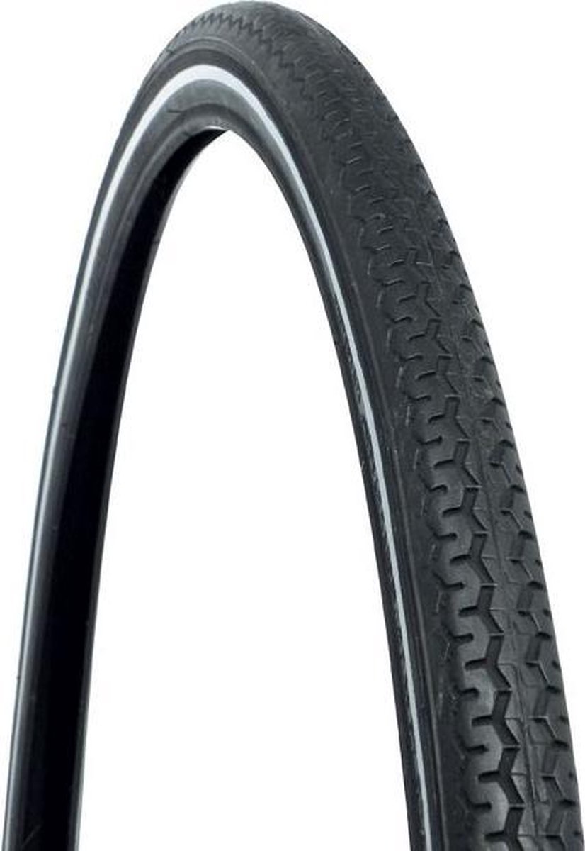 DRESCO buitenband holland tour - bandenmaat 28 x 1 ½ - etrto maat 40-635 - veilige reflectie - optimale grip bij alle weersomstandigheden - lage rolweerstand - hoge lekbestendigheid - optimale grip - zwart